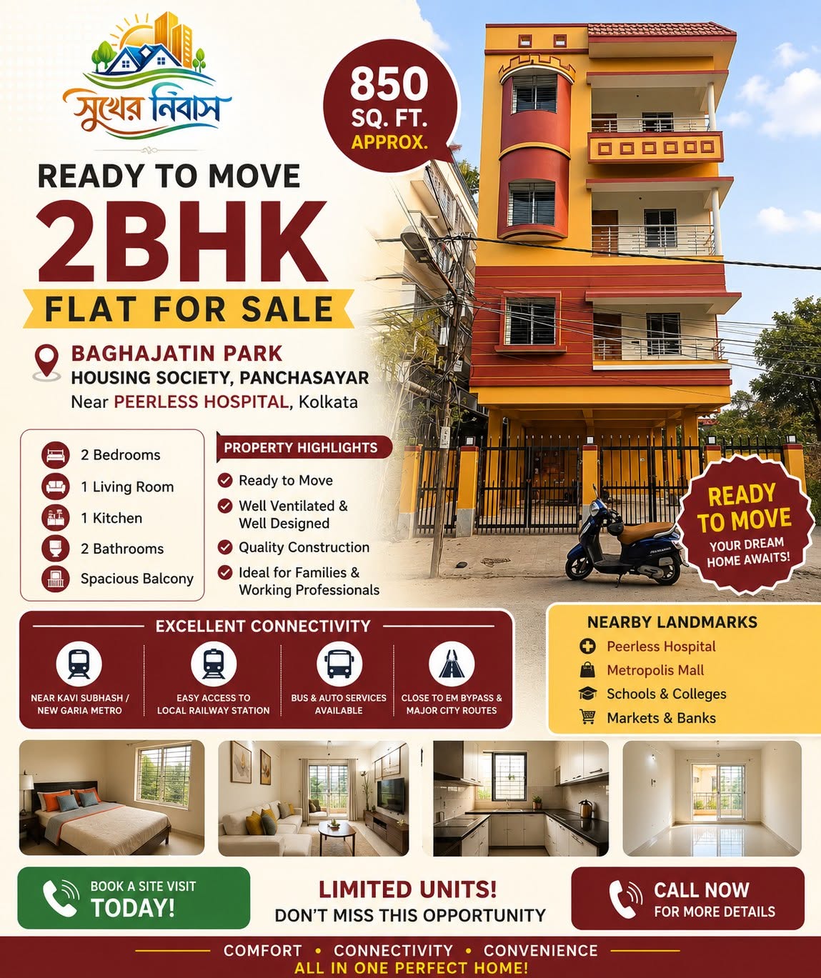 Ready-to-Move 2BHK Flat
